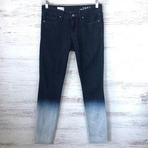 Women's Ombre Blue Jeans
